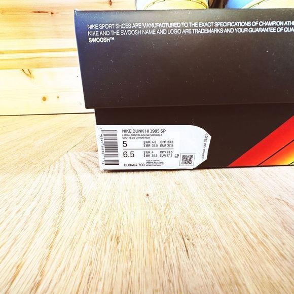 Dunk High 1985 Sp “Black Acid Wash” - Picture 6 of 8